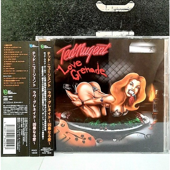 CD ซีดีเพลง Ted Nugent / Love grenade                               -s09