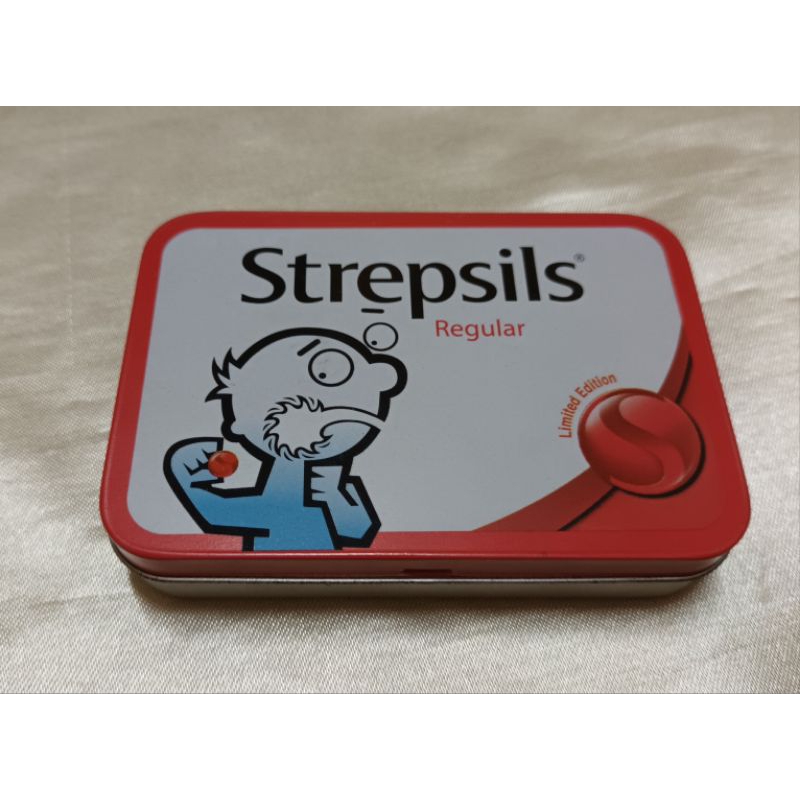 กล่องเหล็กStrepsils รุ่นLimited Edition