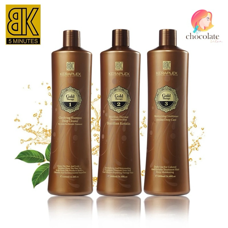 BK GOLD CAVIAR ขวดเรียว KERATIN 1000 ml