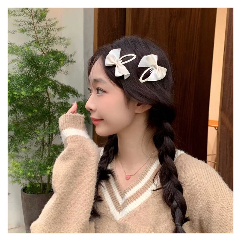 [จัดส่งในกทม] แฟชั่นเกาหลี 2PC กิ๊บติดผม ผีเสื้อ เกาหลี เด็กผู้หญิง น่ารัก ผ้า เครื่องประดับแฟชั่น