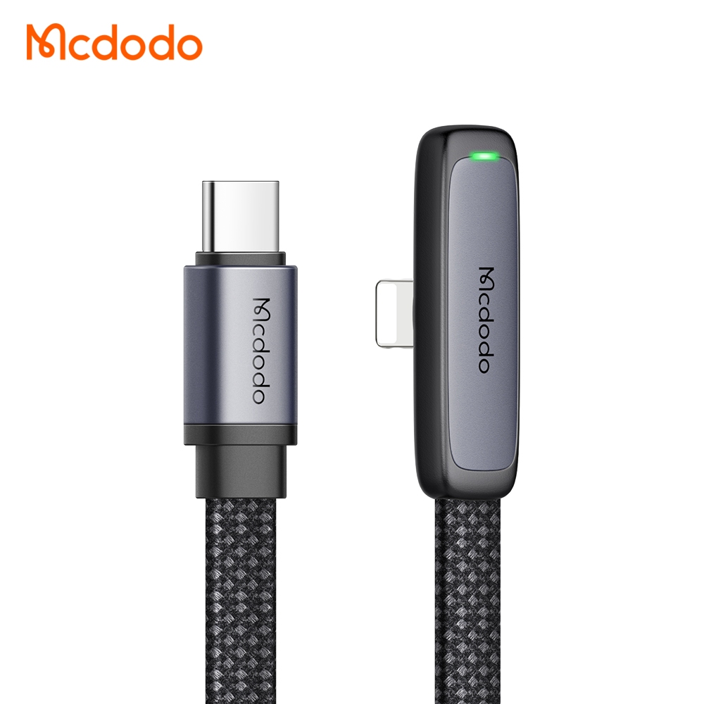 Mcdodo สายชาร์จ 90องศา PD max.36W พร้อมไฟLED แสดงสถานะการชาร์จ