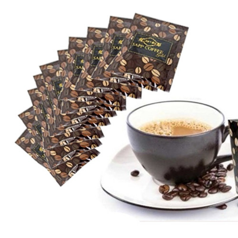 10ซอง Xไม่มีกล่องX กาแฟ sapp888 coffee gold.🤎