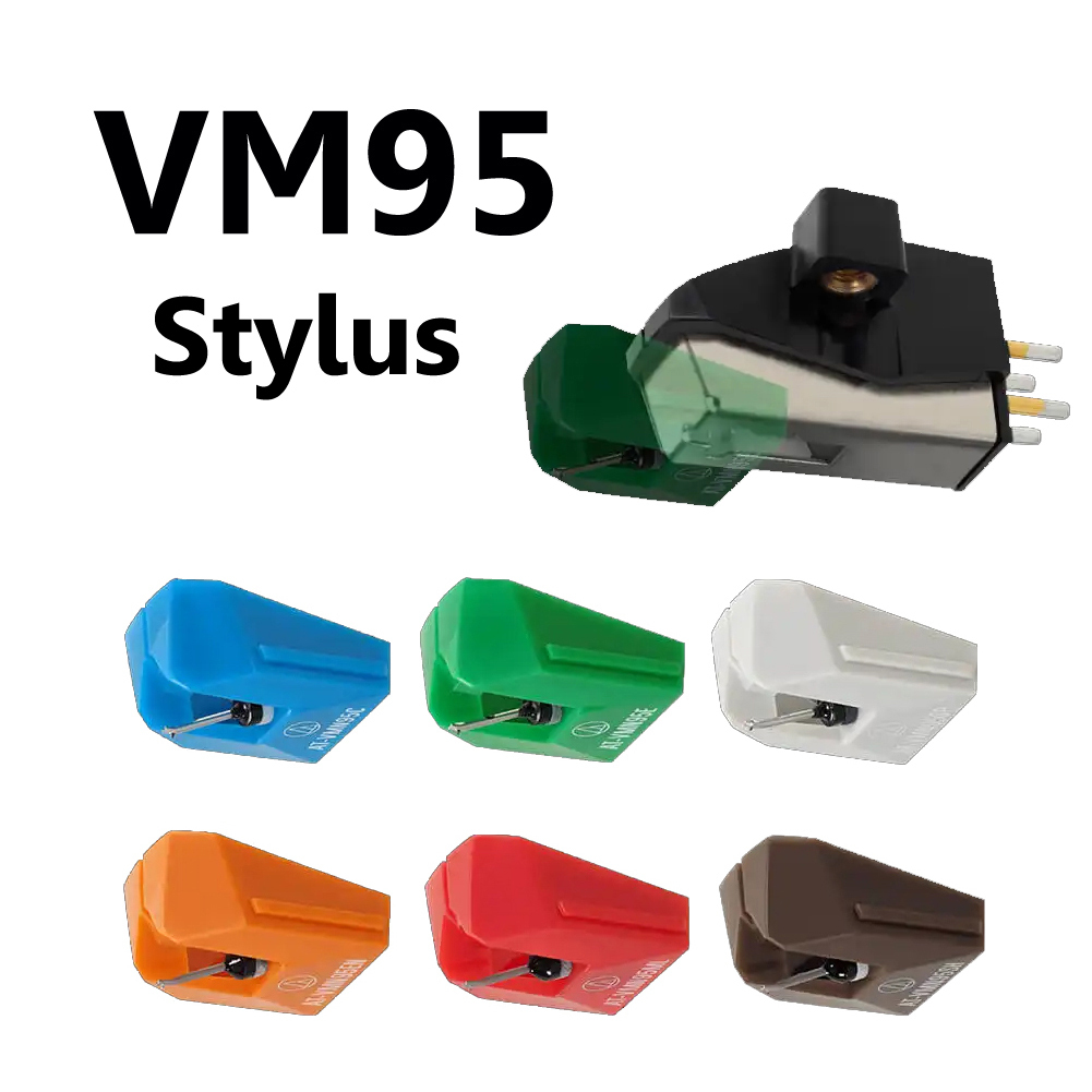 ปลายหัวเข็ม Stylus Audio Technica รุ่น VMN95 Cartridge Turntable แผ่นเสียง