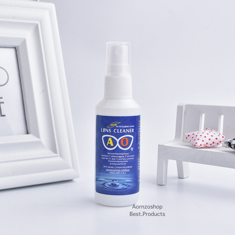 น้ำยาเช็ดแว่น สเปรย์ทำความสะอาด เลนส์ AO Lens Cleaning