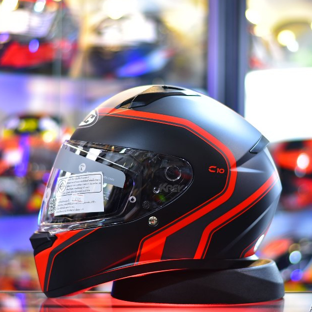 หมวกกันน็อค HJC model C10 ELIE MATT