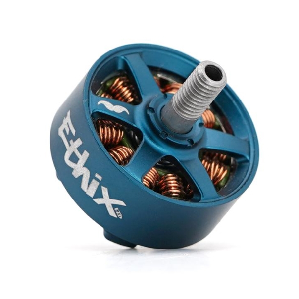 [มอเตอร์โดรน] 4X ETHIX MR STEELE STOUT MOTOR V5 BLUE 2307 1950KV 6S 1ชุด 4ตัว  @udshobby