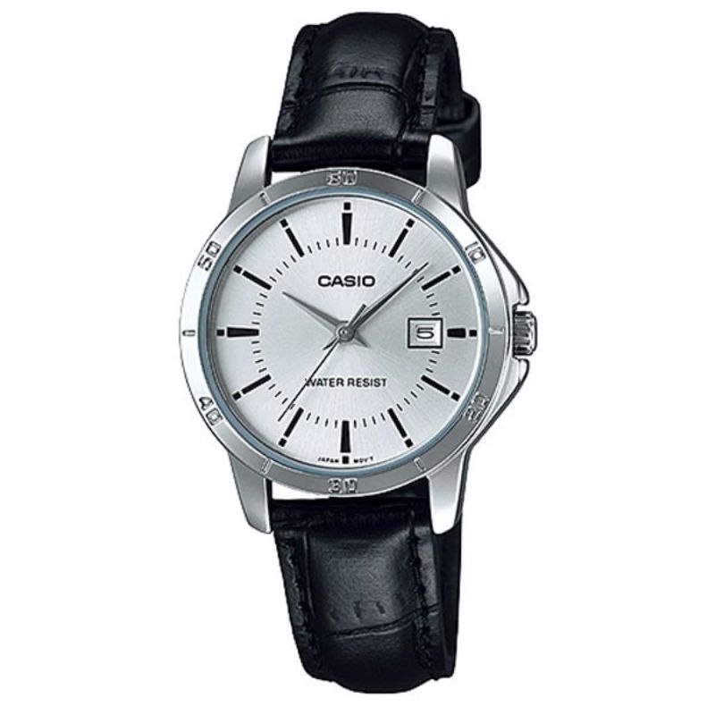CASIOนาฬิกาข้อมือคู่รักMTP-V004L-1 LTP-V004L-1 MTP-V004L-7 LTP-V004L-7ของแท้รับประกัน 1ปี