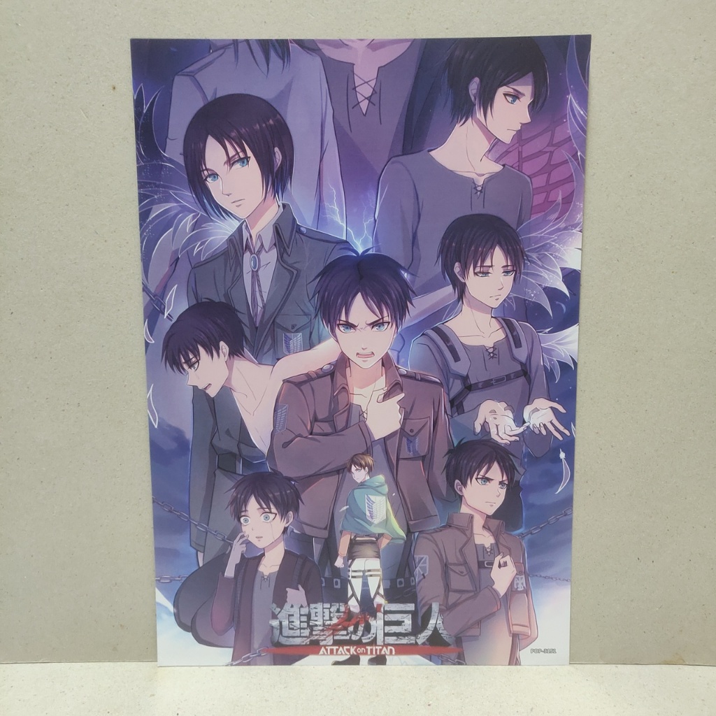 โปสเตอร์อนิเมะ A3 attack on titan ผ่าพิภพไททัน