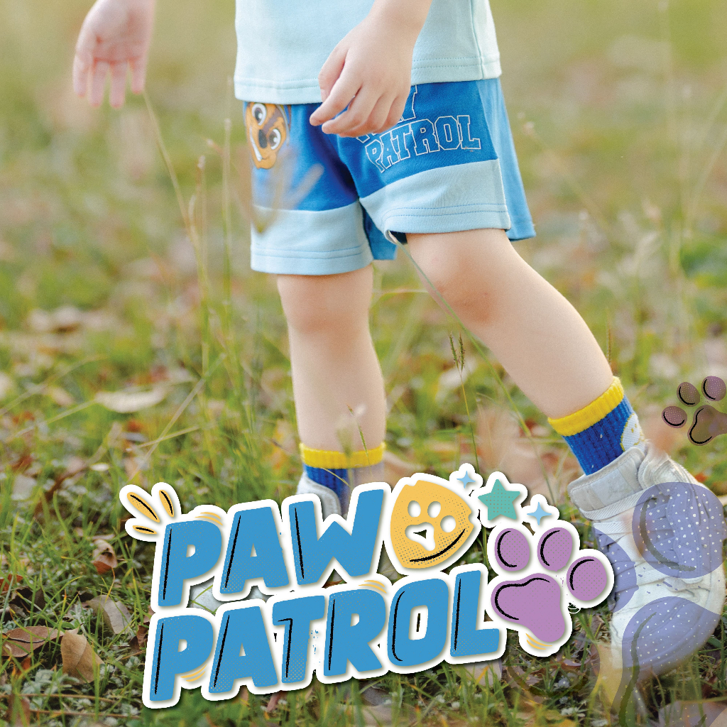 PAW PATROL : PTNYP1026 กางเกงขาสั้นเด็กลิขสิทธิ์แท้