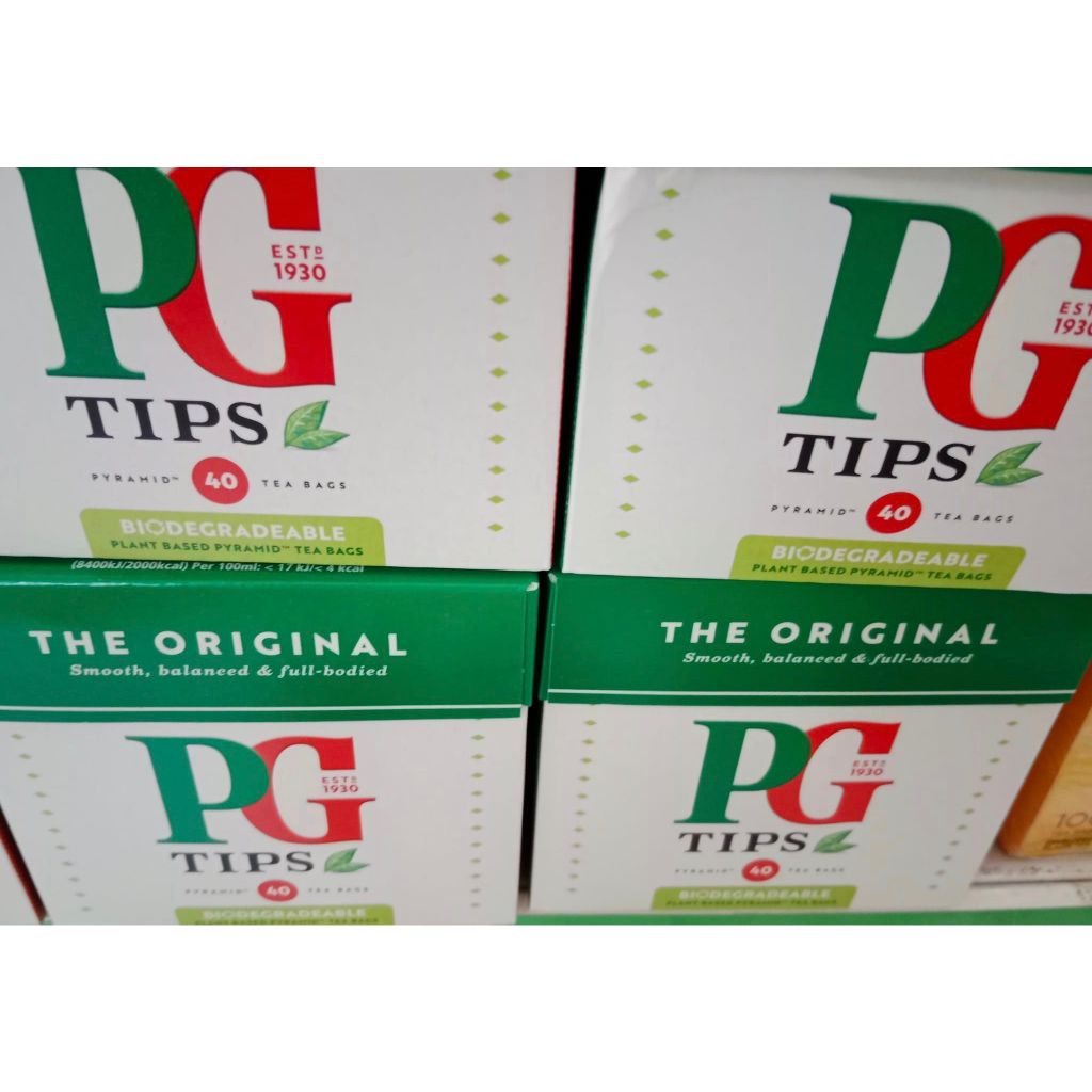 PG TIPS English Tea x 40 Bags