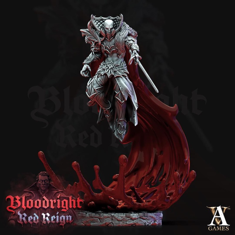 TRPG Bloodright Red Reign: Bloodcloak