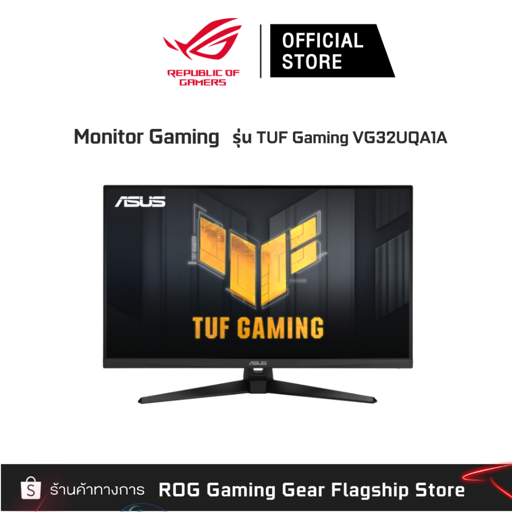 TUF Gaming VG32UQA1A Gaming Monitor –32 inch (31.5 inch viewable) 4K (3840 x 2160), Overclock to 160Hz (above 144Hz), EL