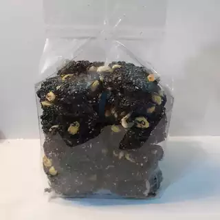 งาอบกรอบผสมถั่วลิสง สูตรน้ำตาลตะโหนด หวานน้อย หอม กรอบ อร่อย ทำใหม่วันต่อวัน