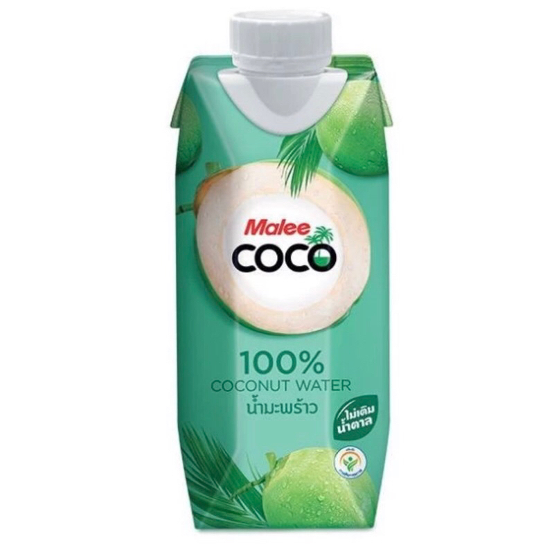 มาลีโคโค่ น้ำมะพร้าวแท้ 100% Malee COCO