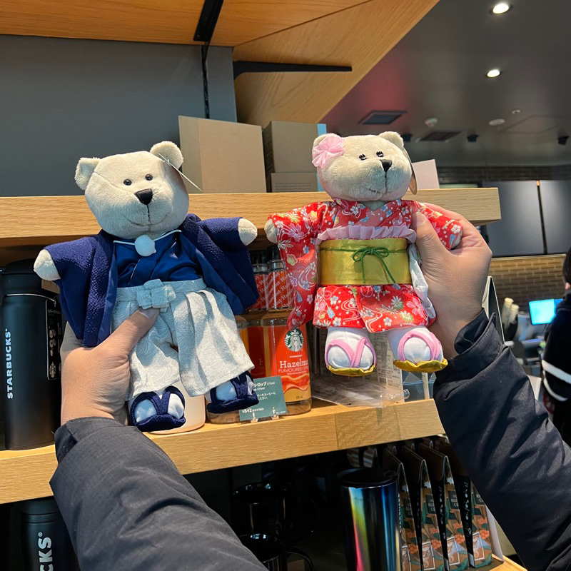 Starbucks Japan Bearista Bear ตุ๊กตาหมีบาริสต้าจากสตาร์บัคส์ญี่ปุ่น ของแท้ พร้อมส่ง