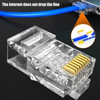 RJ45 หัวแลน AMP CAT5E 1 กล่อง 100 ชิ้น