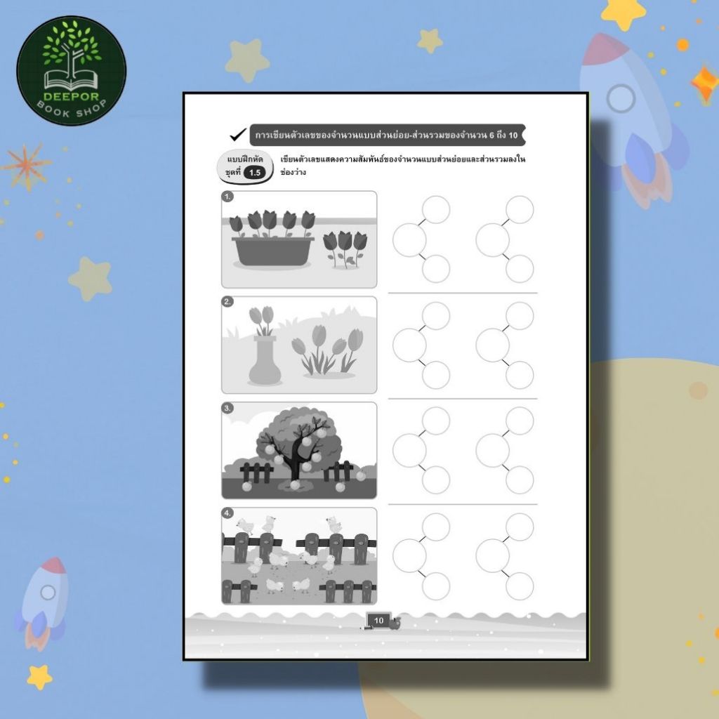 หนังสือเด็ก ตะลุยโจทย์เตรียมสอบ A+ คณิตศาสตร์ ป.1 - รูปที่ 6