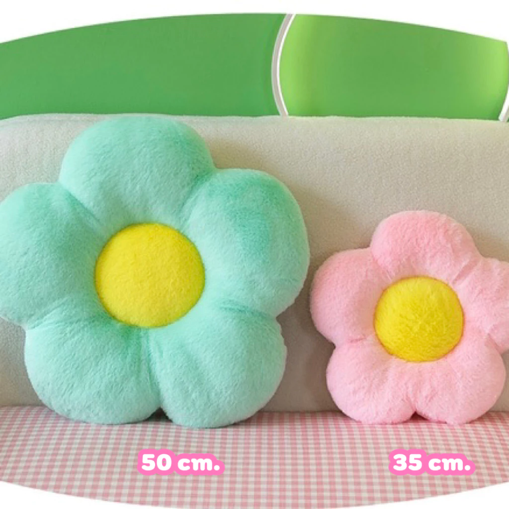 BAANHARDWARE เบาะรองนั่ง เบาะดอกไม้ ดอกเดซี่น่ารักมาก หมอนตุ๊กตา หมอนโซฟา LG-E011 thumbnail 6
