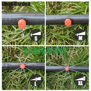 Uone Garden W217/W247 หัวน้ำหยด8ทิศ หัวสปริงเกอร์ แบบขาปัก และต่อสายไมโคร หัวต่อสายหมอก