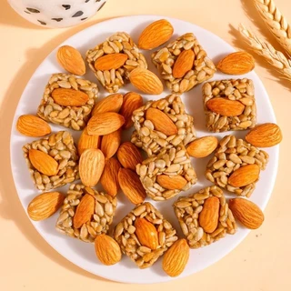 เมล็ดทานตะวัน(10ซอง) เมล็ดอัลมอนด์ ขนม ของว่างทานเล่น 瓜子仁坚果酥