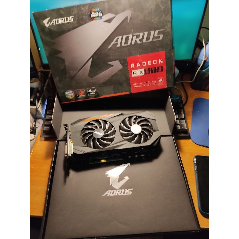 การ์ดจอ Gigabyte Aorus RX570 4GB (ช่าง)