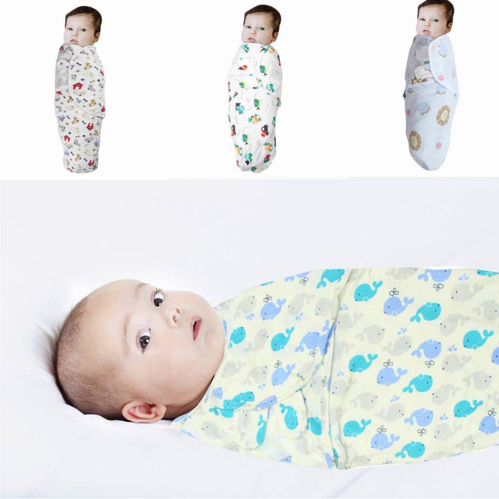 Royal kids ถุงนอนผ้าฝ้าย kolaco SwaddleMe Summer ผ้าห่อตัวสำเร็จรูป ลายน่ารัก สำหรับเด็ก – โปรปัง