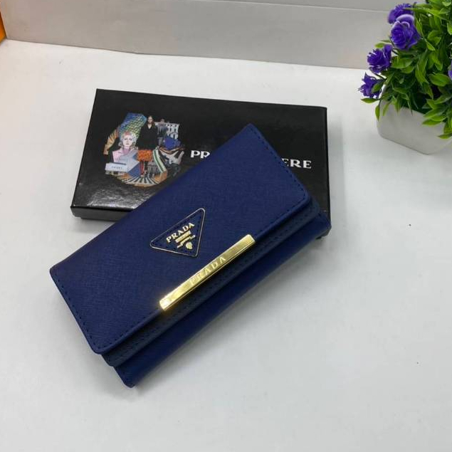 กระเป๋าสตางค์ใบยาว ปาด้า ผู้หญิง 7.5นิ้ว มีกล่อง พร้อมส่ง
