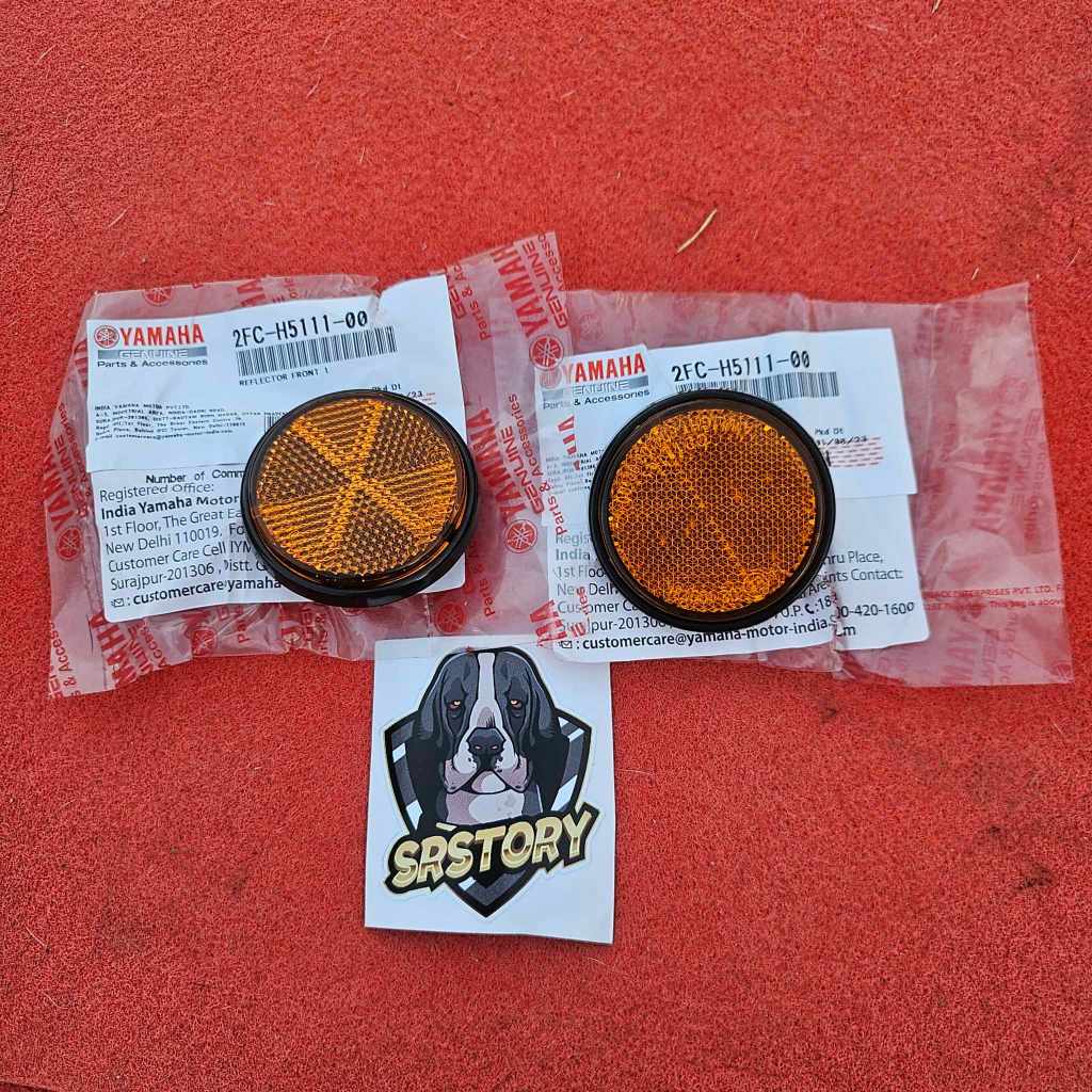 SR400 ทับทิมแผงคอและไฟท้าย YAMAHA