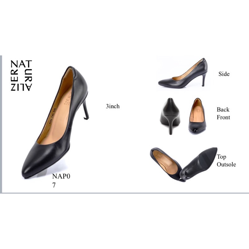 NATURALIZER รองเท้า Shoes รุ่น NAPO7 Size 8.5