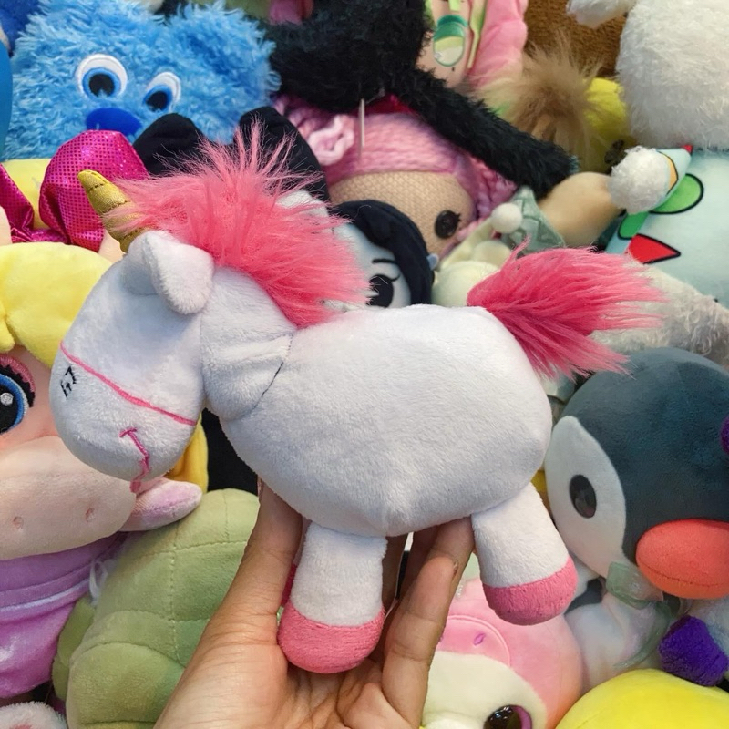 ตุ๊กตาม้ามินเนี่ยน ตุ๊กตาม้ายูนิคอร์น unicorn minions  plush / Ty **ก้นถ่วง**