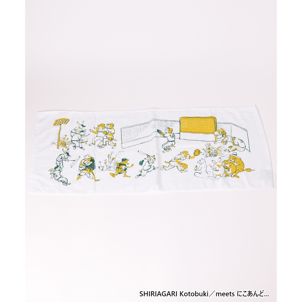 [Shiriagari Kotobuki] Collaboration face towel