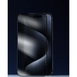 AUKEY SP-YS10 ฟิล์มกระจก/กระจกกันรอย iPhone 15 / 15 Plus / 15 Pro / 15 Pro Max PriviShield Privacy Tempered Glass