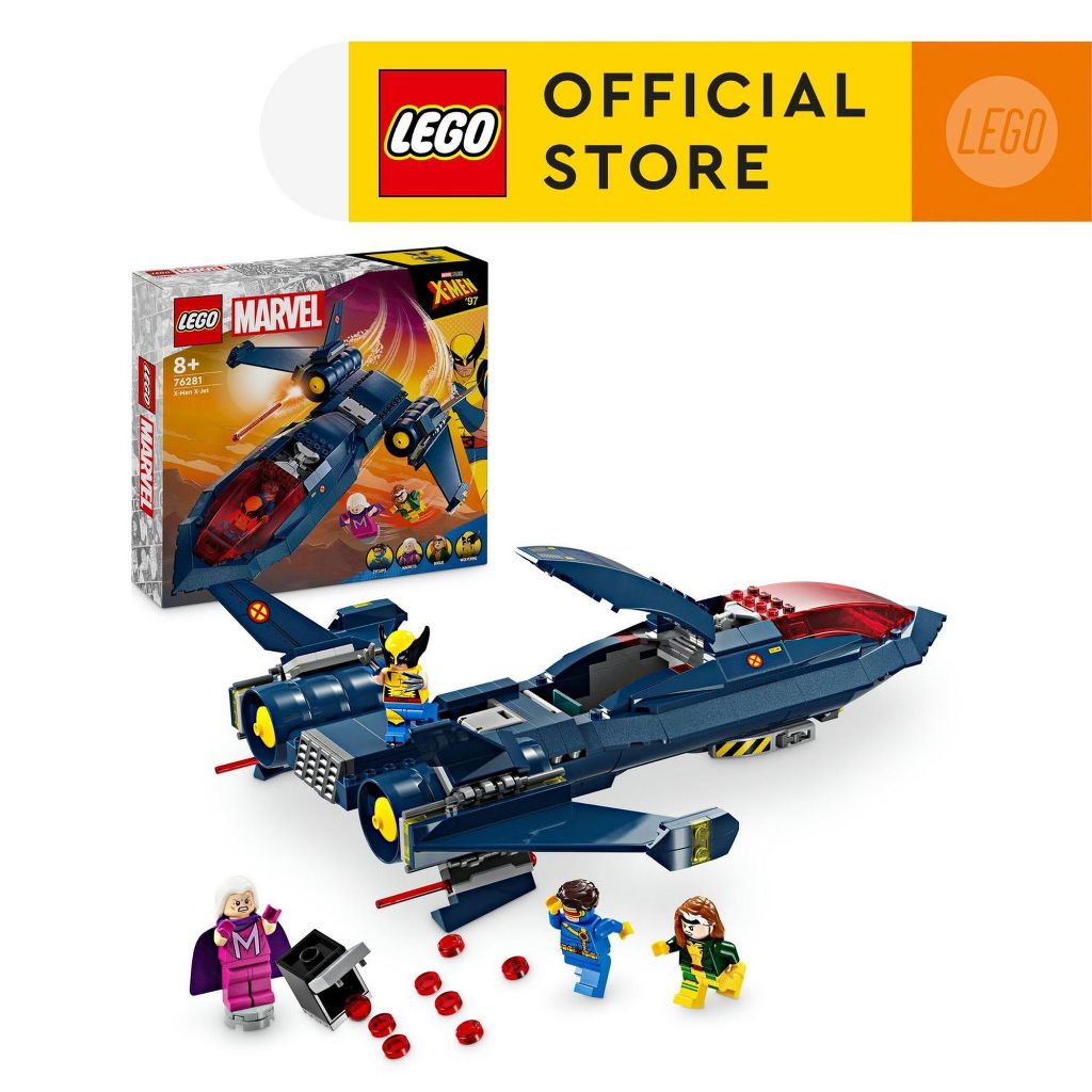 LEGO Super Heroes Marvel 76281 X-Men X-Jet (359 Pieces)