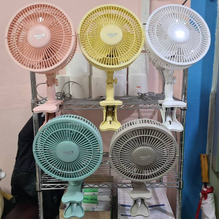 พัดลม MIRA ขนาด 8 นิ้ว แบบขาหนีบ รุ่น M-73