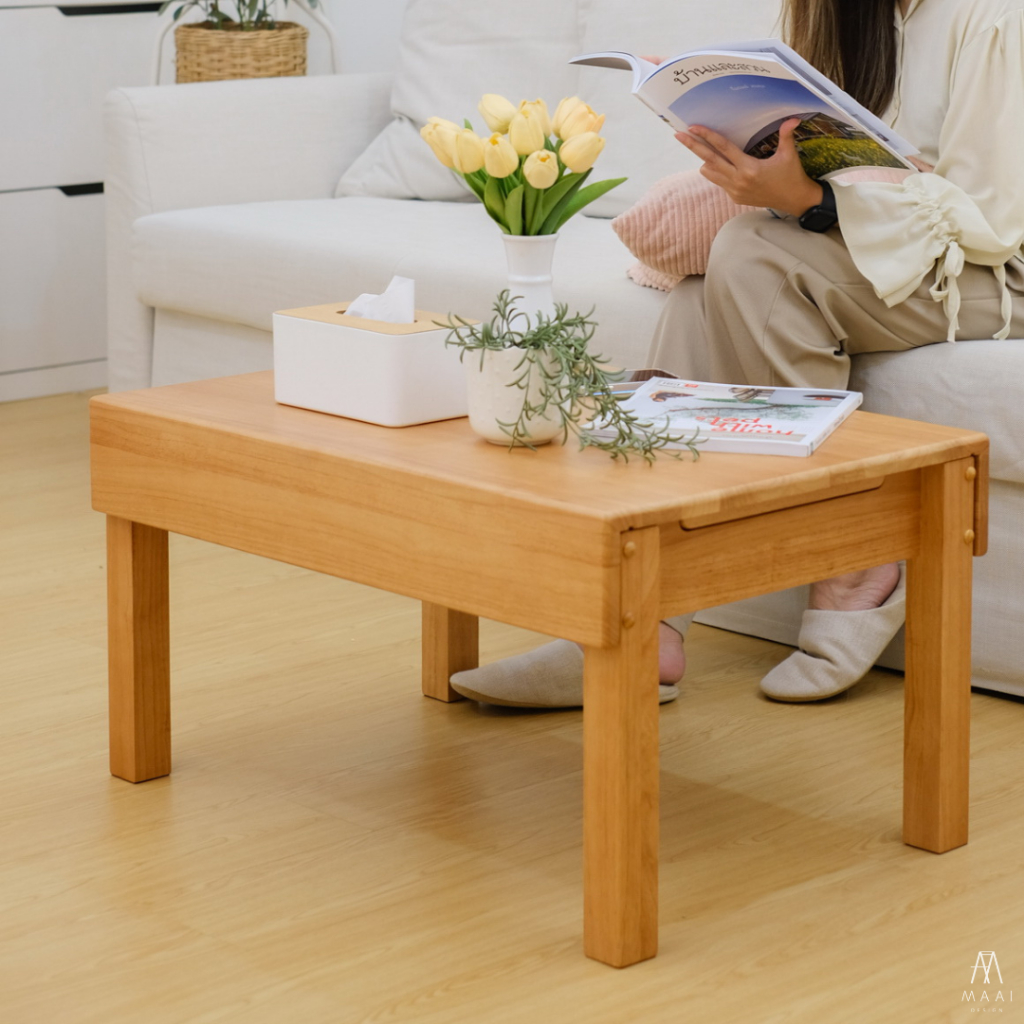 MAAI Design Shuno table โต๊ะกลางโซฟา มีที่เก็บของ