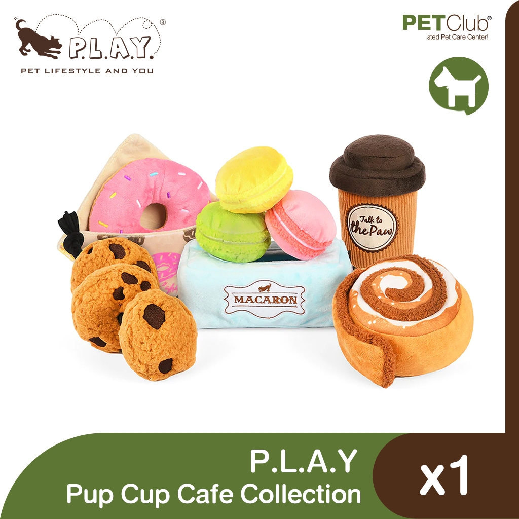 [PETClub] PLAY - ของเล่นสุนัขคอลเลคชัน "Pup Cup Cafe Collection"