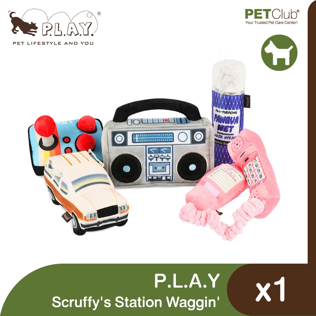 [PETClub] PLAY - ของเล่นสุนัขคอลเลคชัน "80s Classics Collection"