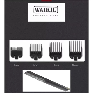 [ประกัน 1ปี] WAIKIL ใหม่ล่าสุด!! ของแท้100%WL-6065ปัตตาเลี่ยนไร้สายปัตตาเลี่ยนไร้สายกรรไกรทรงกรวยเดิมสำหรับช่างทำผมและช่