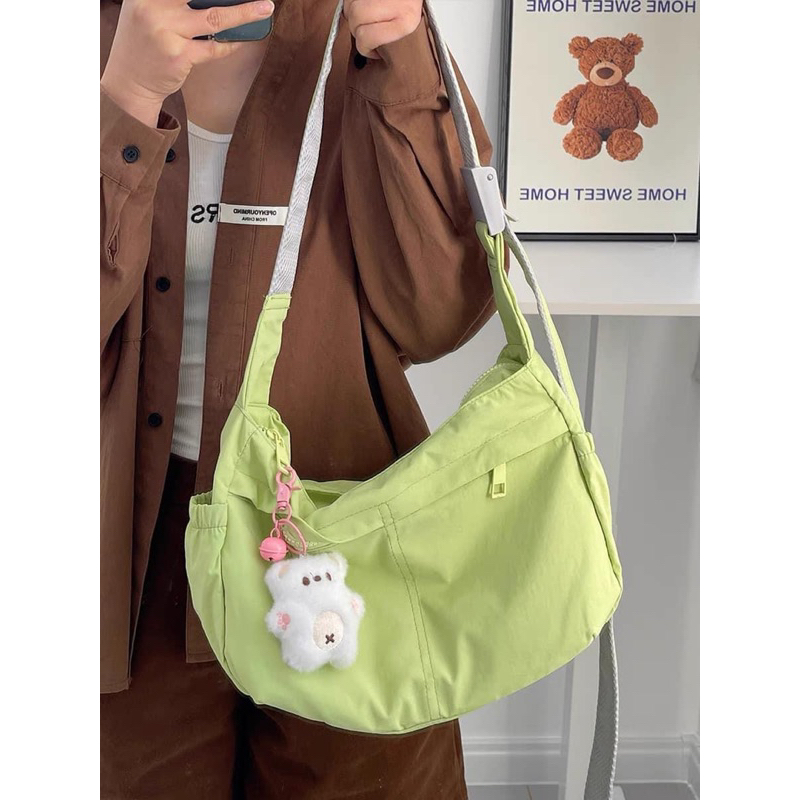Coopershop | Puppy Bag #พร้อมส่ง กระเป๋าสะพายผ้าไนลอน🧁🐶
