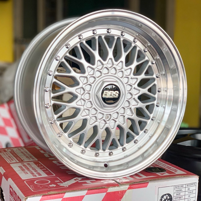 4วง / BBS RS ขอบ17 5/114-120 กว้าง8.5 ออฟ35