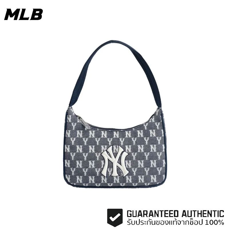💖จัดส่งฟรี ของแท้ 100% MLBMonogram NYทีมนิวยอร์กแยงกี้ กระเป๋าถือ