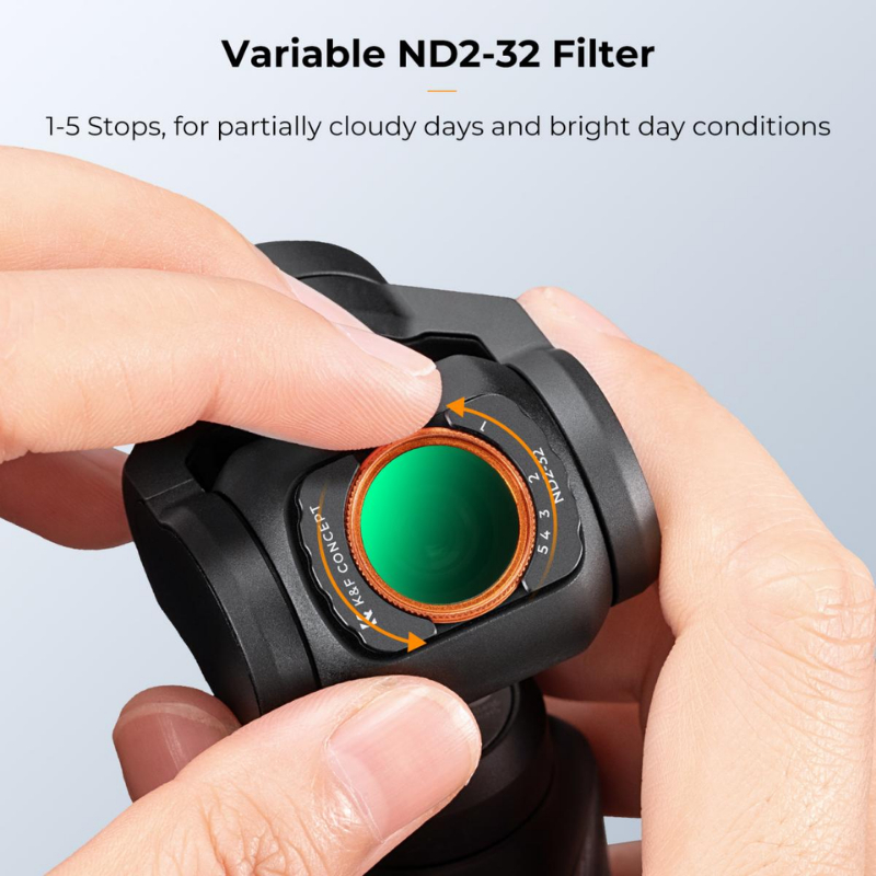 K&F DJI OSMO Pocket 3 (ND2-32) Magnetic Lens Filter (KF01.2544)