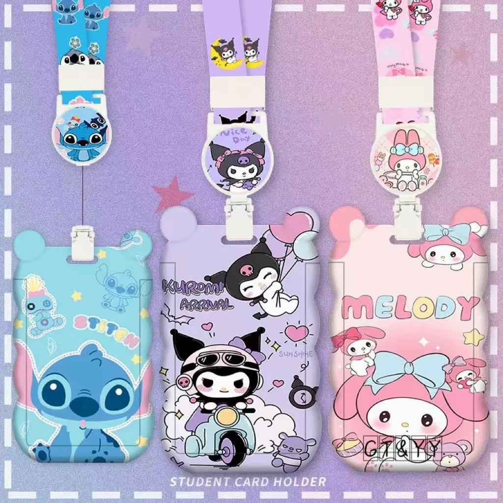 พร้อมส่ง 🇹🇭หมีเวอร์ชั่นใหม่ค่ะ ที่ใส่บัตร พร้อมสายคล้องคอ ป้ายห้อยบัตรพนักงาน/บัตรนักเรียน ใส่คีย์การ์ดได