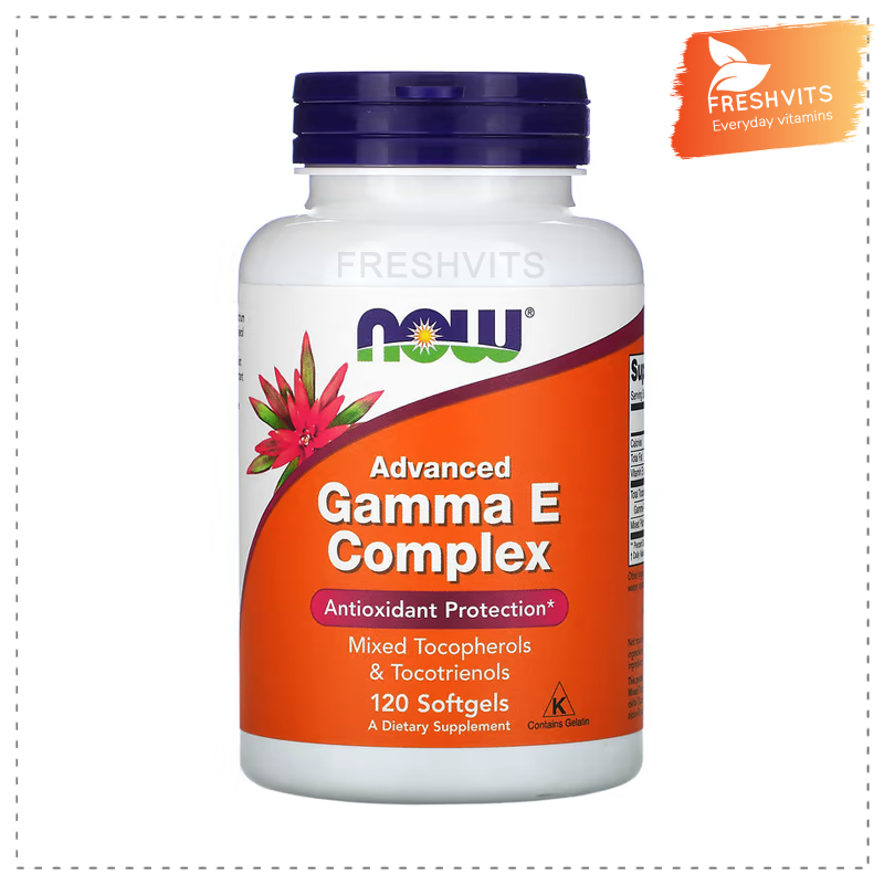 NOW Foods, Gamma E Complex, Advanced, 120 Softgels