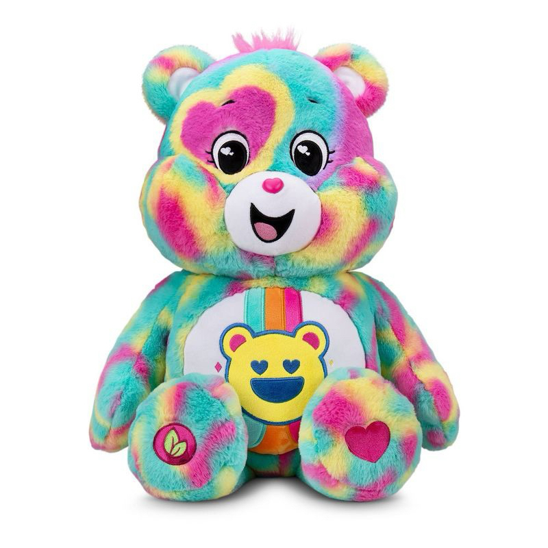 (ของแท้100%) Care Bears Good Vibes Bear Jumbo Plush
