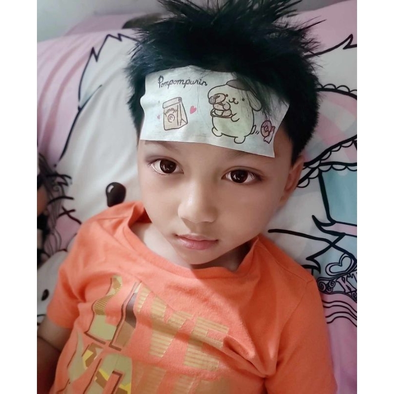 Cool fever ยี่ห้อ Green air แผ่นเจลลดไข้ สำหรับเด็ก ลดไข้ ยาวนาน 8 ชม. (1 ซอง มี 1 ชิ้น) ลิขสิทธิ์แท้ Sanrio - รูปที่ 2