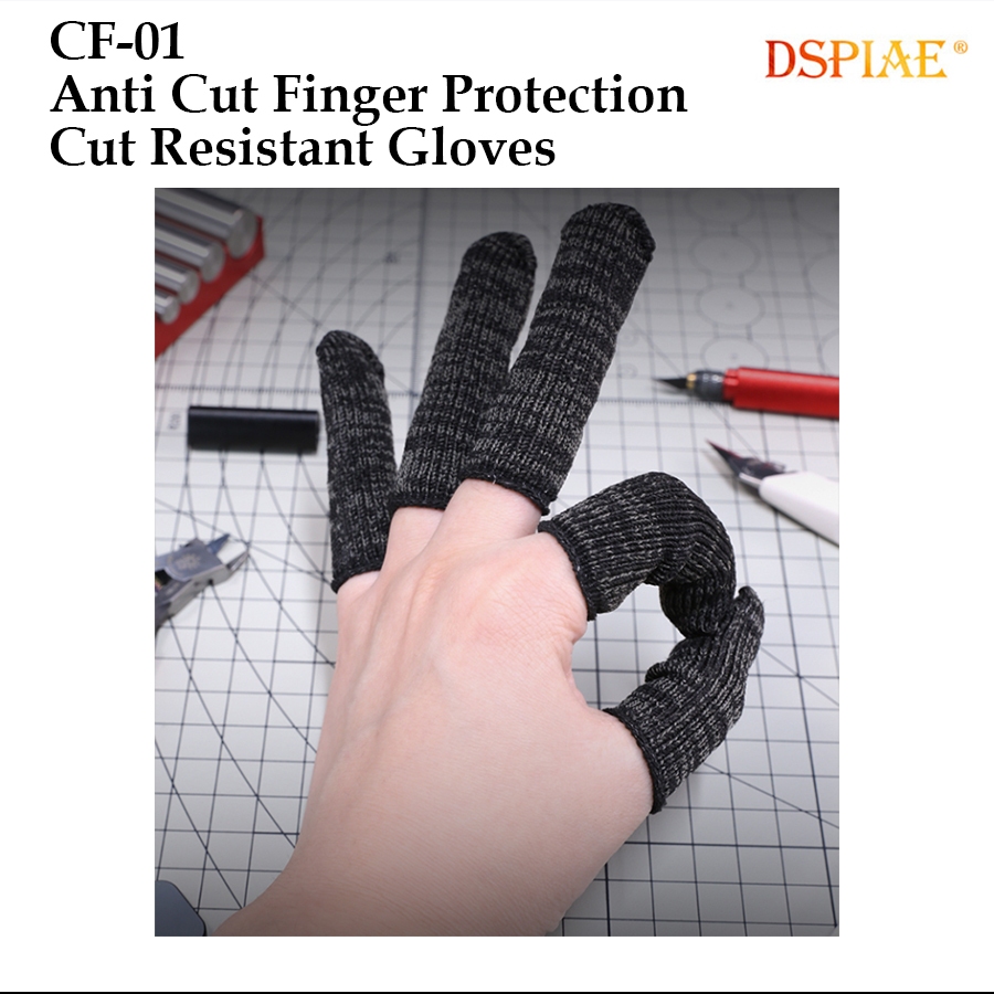 [DSPIAE] CF-01 ANTI CUT FINGER PROTECTION CUT RESISTANT GLOVE