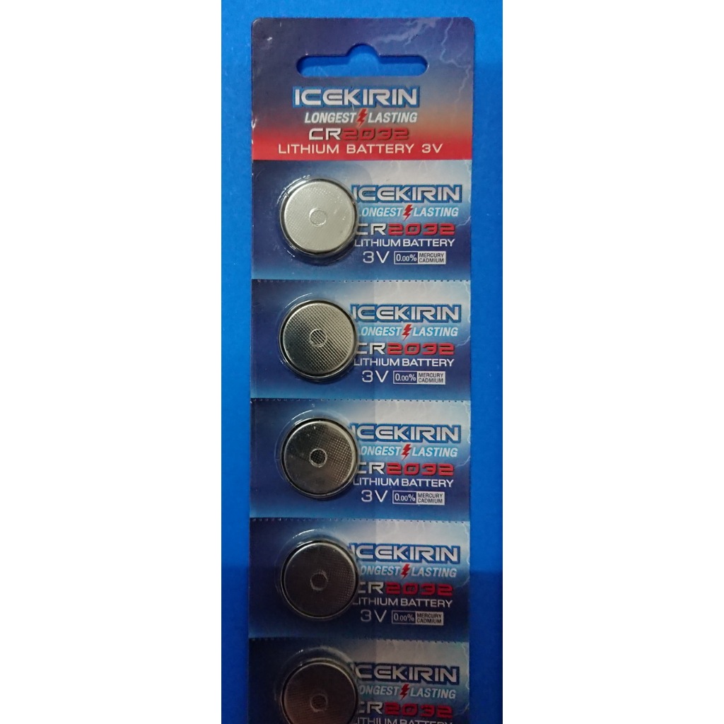ถ่านกระดุม CR 2032 Lithium Battery พร้อมส่ง