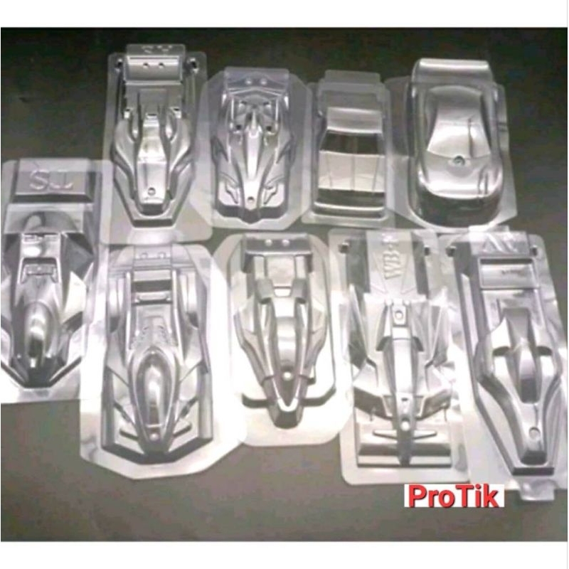บอดี้ใส Mini 4wd แบบ โฮมเมด