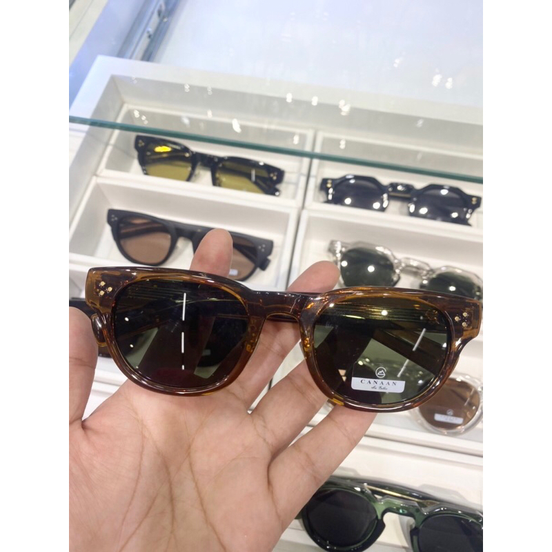 พร้อมส่ง แว่นกันแดด สไตล์วินเทจ สุดฮิต กัน UV400 สามารถนำกรอบเปลี่ยนเลนส์สายตาได้